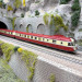 Autorail diesel RGP I remorque TEE Parsifal rouge/beige SNCF, Ep. III - JOUEF HJ2461 - HO 1/87