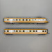 Autorail diesel RGP I remorque Alpazur gris béton/orange SNCF, Ep. IV - JOUEF HJ2463 - HO 1/87