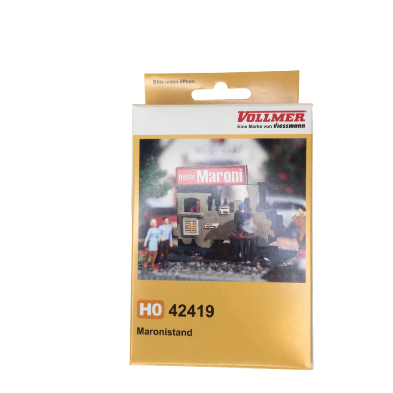 Kiosque à châtaignes - VOLLMER 42419 - HO 1/87