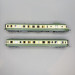 Autorail diesel RGP I remorque vert/beige SNCF, Ep. IV - JOUEF HJ2462 - HO 1/87