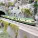 Autorail diesel RGP I remorque vert/beige SNCF, Ep. IV - JOUEF HJ2462 - HO 1/87