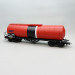 Wagon-citerne isolé 4 essieux rouge/noir GATX, Ep. VI - RIVAROSSI HR6694 - HO 1/87
