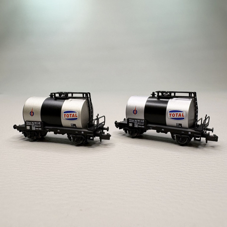 Coffret 2 wagons-citernes 2 essieux Total FS, Ep. IV - ARNOLD HN6746 - N 1/160