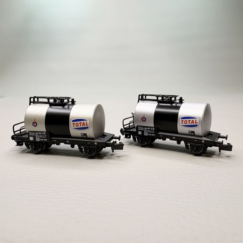 Coffret 2 wagons-citernes 2 essieux Total FS, Ep. IV - ARNOLD HN6746 - N 1/160