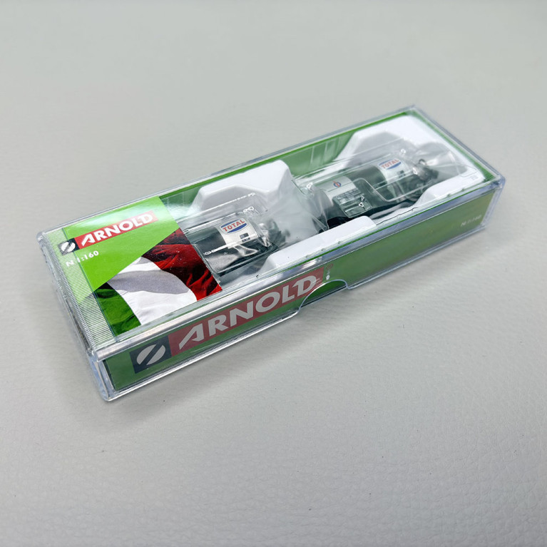Coffret 2 wagons-citernes 2 essieux Total FS, Ep. IV - ARNOLD HN6746 - N 1/160