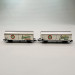Coffret 2 wagons frigorifiques 2 essieux Wernesgrüner DR, Ep. IV - ARNOLD HN6749 - N 1/160