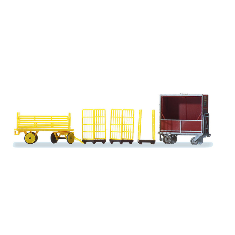 Chariots de transport - PREISER 17702 - HO 1/87