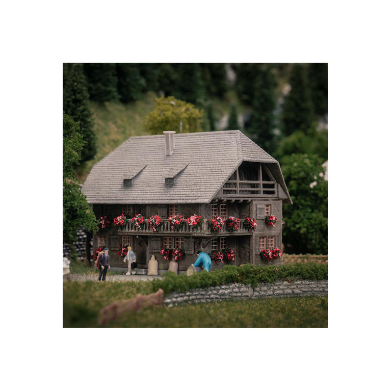 Modèle d'anniversaire, Maison d'horloger, avec figurine - Faller 232011 - N 1/160