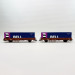 Coffret 2 wagons à ranchers Kbs conteneurs 40 pieds BELL NS, Ep. IV - MÄRKLIN 46939 - HO 1/87