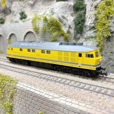 Locomotive diesel 232 550-4 Ludmilla DB Bahnbau, Ep. VI - ROCO 7300105 - HO 1/87