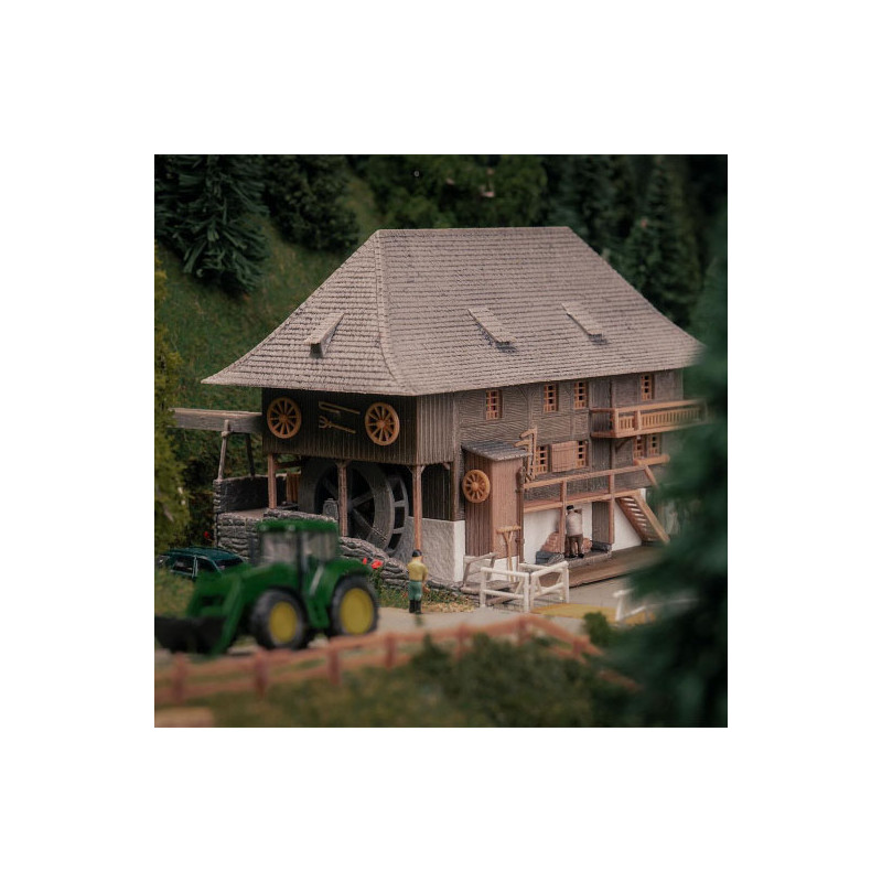 Modèle d'anniversaire, Moulin Öhler, avec figurine - Faller 232012 - N 1/160