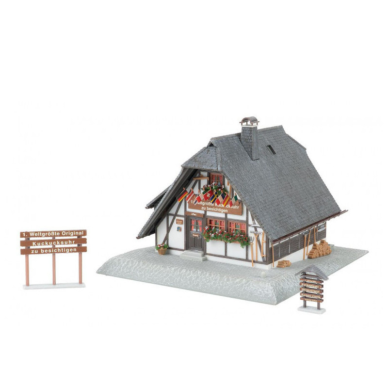 Modèle d'anniversaire, 1er plus grand coucou du monde, avec figurine - Faller 130011 - HO 1/87