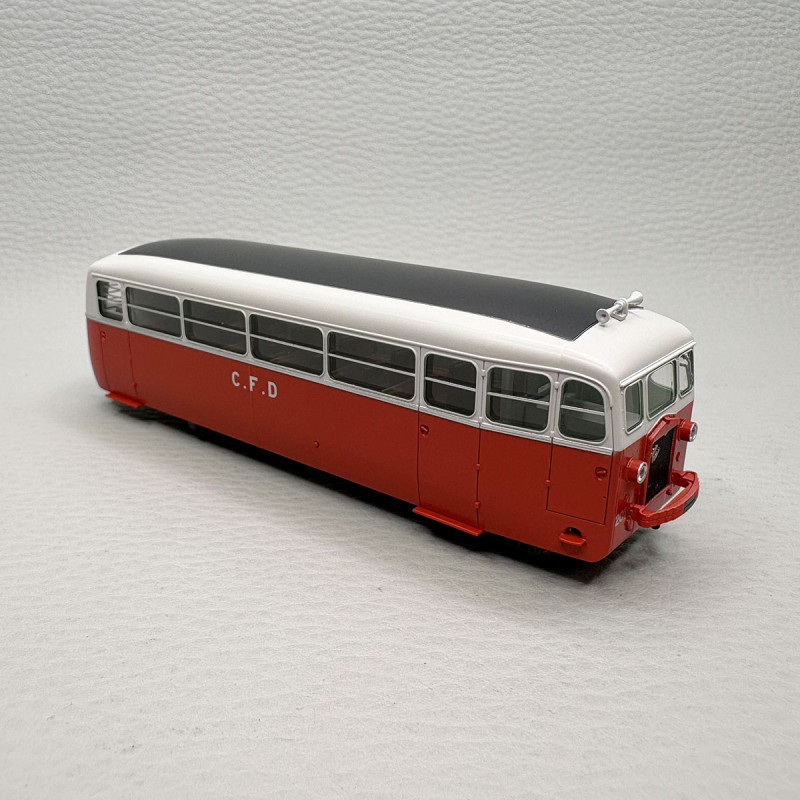 Autorail De Dion-Bouton type ND N°201 sans aérateurs CFD Vivarais-Lozère, Ep. III - REE VM-053 - HOm/HOe 1/87