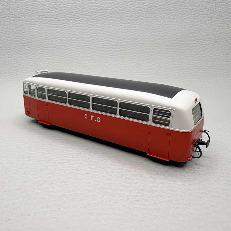 Autorail De Dion-Bouton type ND N°201 sans aérateurs CFD Vivarais-Lozère, Ep. III - REE VM-053 - HOm/HOe 1/87