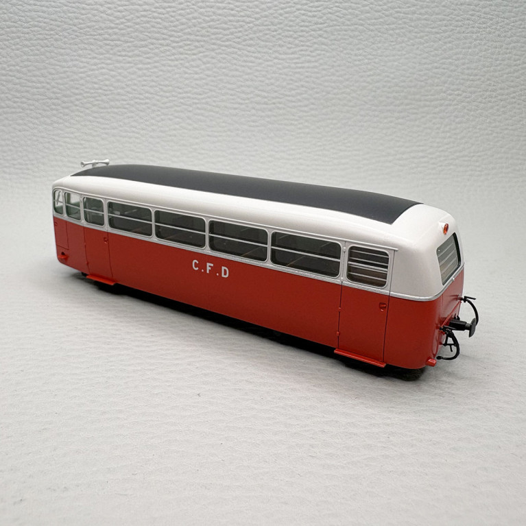 Autorail De Dion-Bouton type ND N°201 sans aérateurs CFD Vivarais-Lozère, Ep. III - REE VM-053 - HOm/HOe 1/87