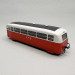 Autorail De Dion-Bouton type ND N°202 rouge/gris perle CFD Vivarais-Lozère, Ep. III - REE VM-054 - HOm/HOe 1/87