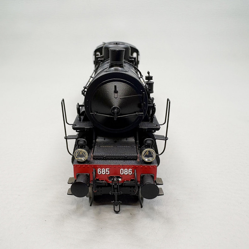 Locomotive à vapeur avec tender Gr. 685 2e série lampes à huile FS, Ep. III - RIVAROSSI HR2914 - HO 1/87