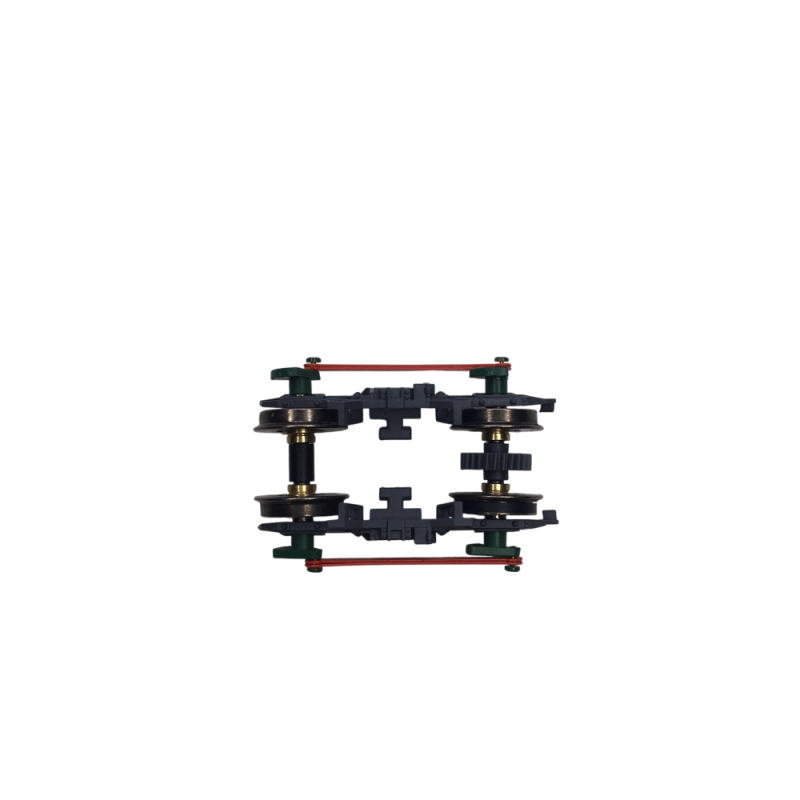 Kit bogie avec essieux, BB 403, compatible VM022, 2 pièces - REE M701-SP10-403 - HOe 1/87