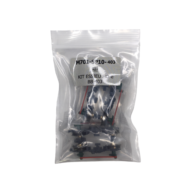 Kit bogie avec essieux, BB 403, compatible VM022, 2 pièces - REE M701-SP10-403 - HOe 1/87