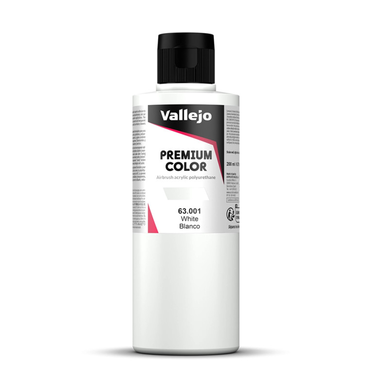 Blanc - 200ml Opaque Premium Color - VALLEJO 63.001