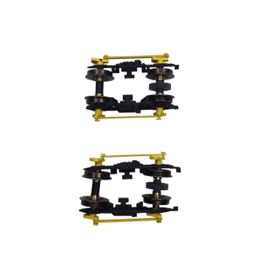 Kit bogie avec essieux, BB 404 et BB 405, compatible VM024 et VM025 - REE M701-SP10-404-405 - HOe 1/87