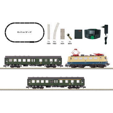 Coffret démarrage digital Train de voyageurs BR 141 Knallfrosch DB, Ep. IV - MINITRIX 11132 - N 1/160