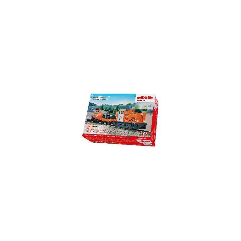 Coffret de départ Service Communal Henschel DHG 300 B Märklin 29296 HO 1/87