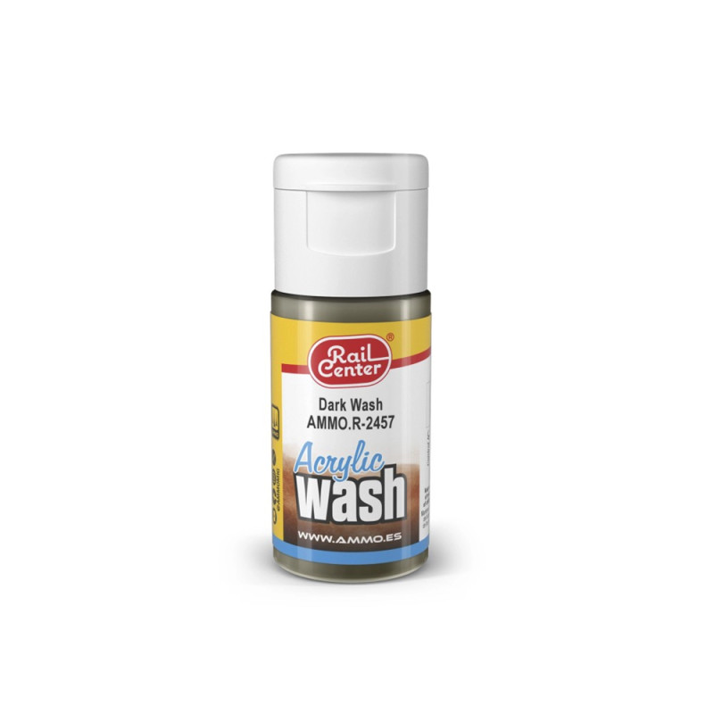 Lavis Dark - 15ml Acrylic Wash - AMMO AMMO.R-2457