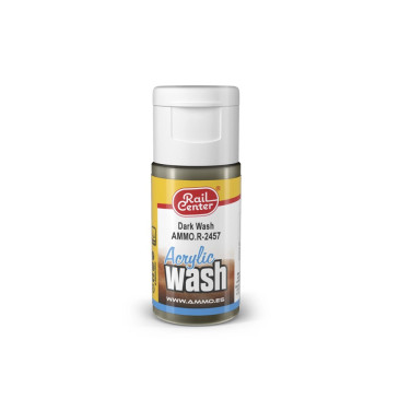 Lavis Dark - 15ml Acrylic Wash - AMMO AMMO.R-2457