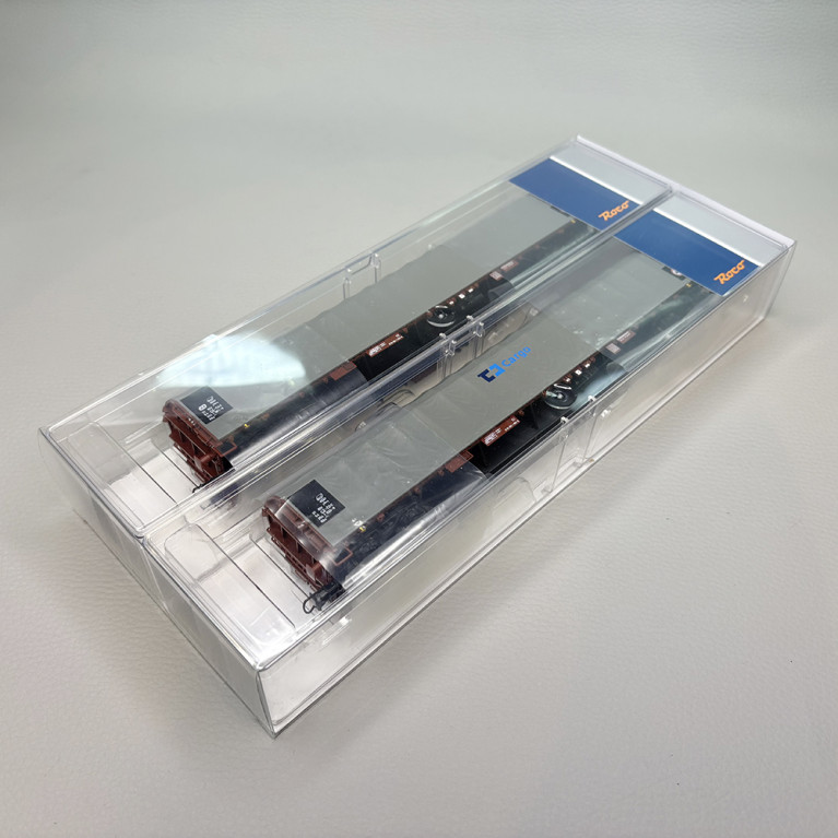 Coffret 2 wagons à bâche coulissante type Rils-y ČD Cargo, Ep. VI - ROCO 6600159 - HO 1/87