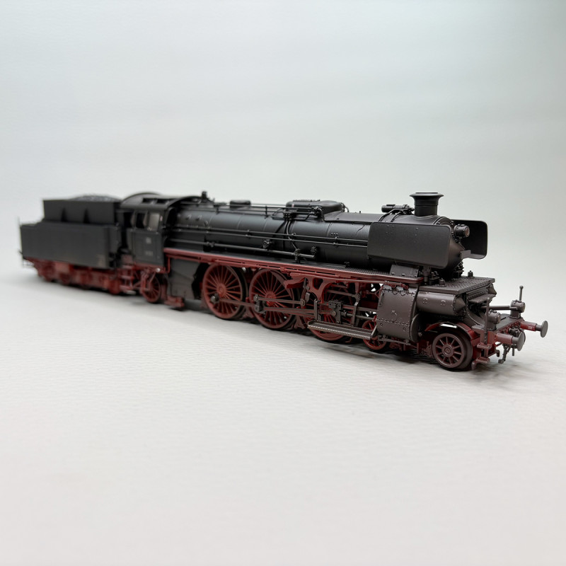 Locomotive à vapeur 18 323 IVh badoise patinée DB, Ep. III - MÄRKLIN 38327 - HO 1/87