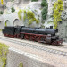 Locomotive à vapeur 18 323 IVh badoise patinée DB, Ep. III - MÄRKLIN 38327 - HO 1/87