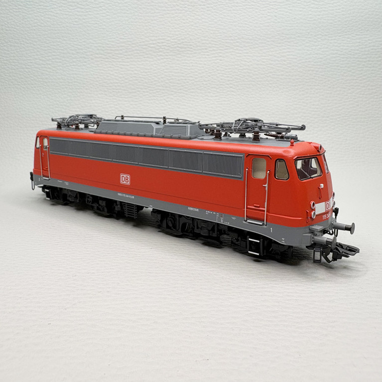 Locomotive électrique 115 346-9 Bügelfalte DLR DB, Ep. VI - TRIX 22789 - HO 1/87 - DCC Son
