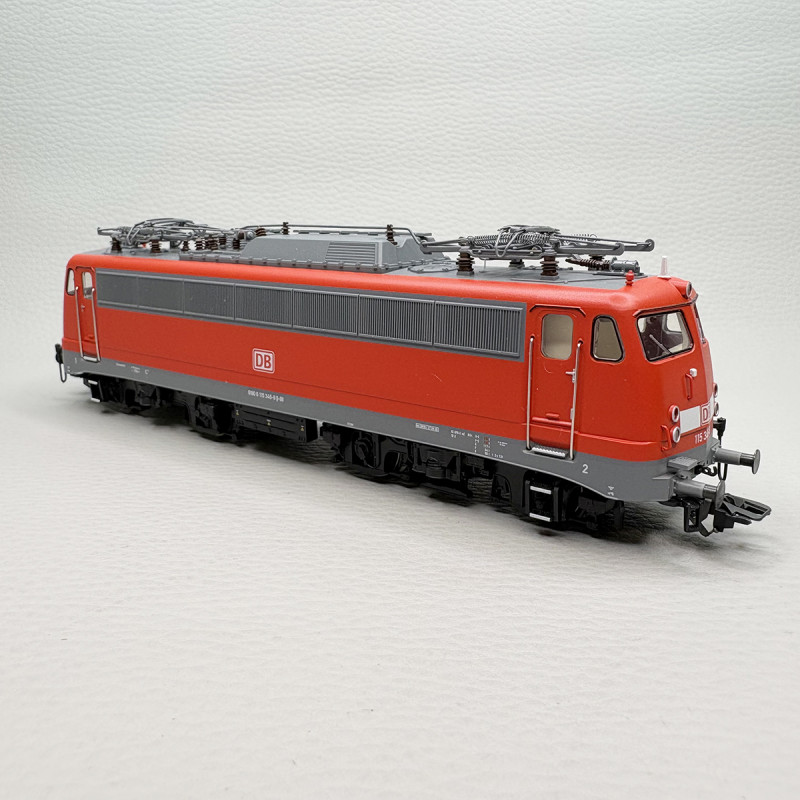 Locomotive électrique 115 346-9 Bügelfalte DLR DB, Ep. VI - TRIX 22789 - HO 1/87 - DCC Son