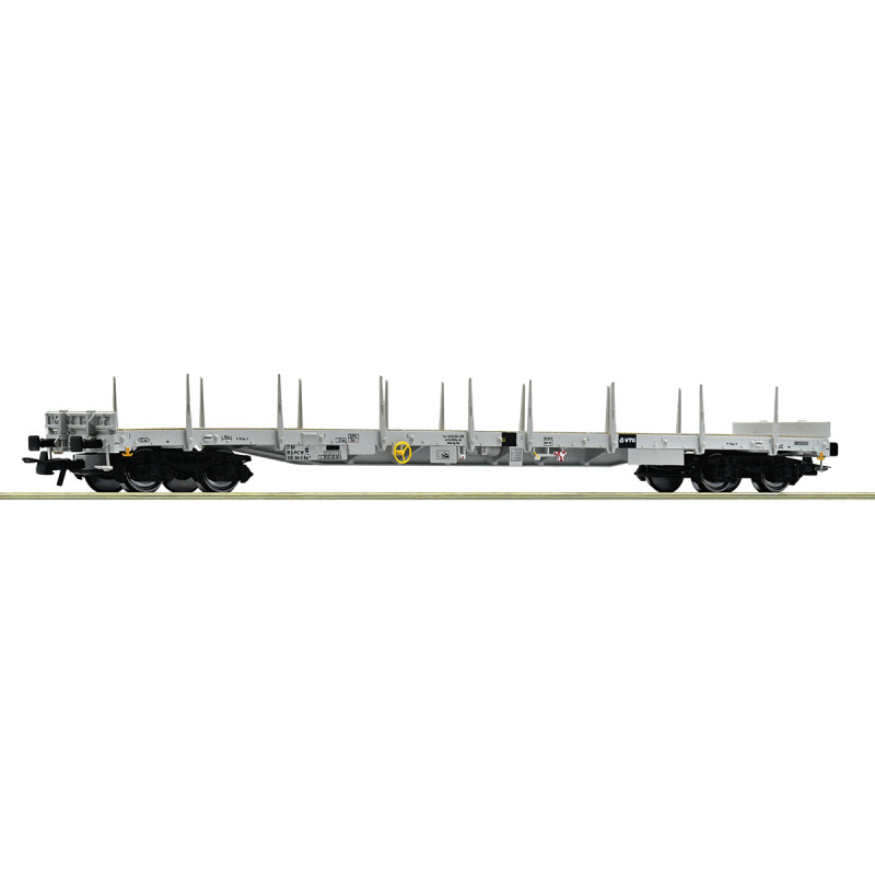 Wagon à ridelles 4 essieux type Rns VTG RCW Rail Cargo Wagon, Ep. VI - ROCO 6600272 - HO 1/87