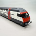 Voiture pilote 2 étages type Bt IC 2000 pictogrammes vélos CFF SBB, Ep. V-VI - ROCO 6210218 - HO 1/87
