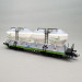 Coffret 2 wagons-silos type Uacs Českomoravský cement ČD, Ep. V - ROCO 6600237 - HO 1/87