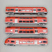 Train automoteur Desiro HC BR 1462/1862 Franken-Südthüringen DB AG, Ep. VI - MÄRKLIN 38462 - HO 1/87