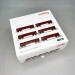 Coffret 6 wagons-tombereaux type Eas 5949/5971 chargés lignite DR, Ep. IV-V - MÄRKLIN 46919 - HO 1/87