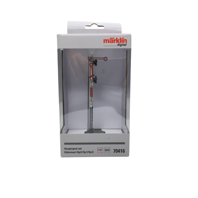 Signal principal avec mât en treillis - MARKLIN 70416 - HO 1/87