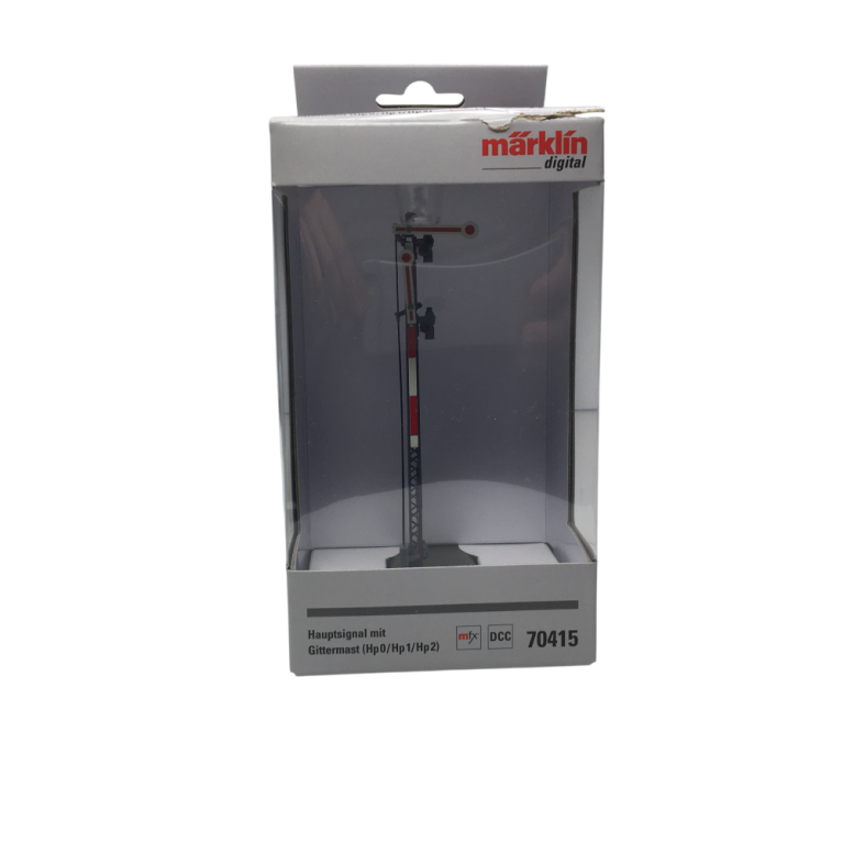 Signal principal avec mât en treillis - MARKLIN 70415 - HO 1/87