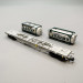 Wagon porte-conteneurs type Sgnss conteneurs-citernes Lanfer Logistik AAE, Ep. VI - FLEISCHMANN 6660088 - N 1/160