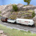 Coffret 3 wagons couverts spéciaux Poisson CO2 Vin DRG DRB, Ep. II - FLEISCHMANN 6660148 - N 1/160