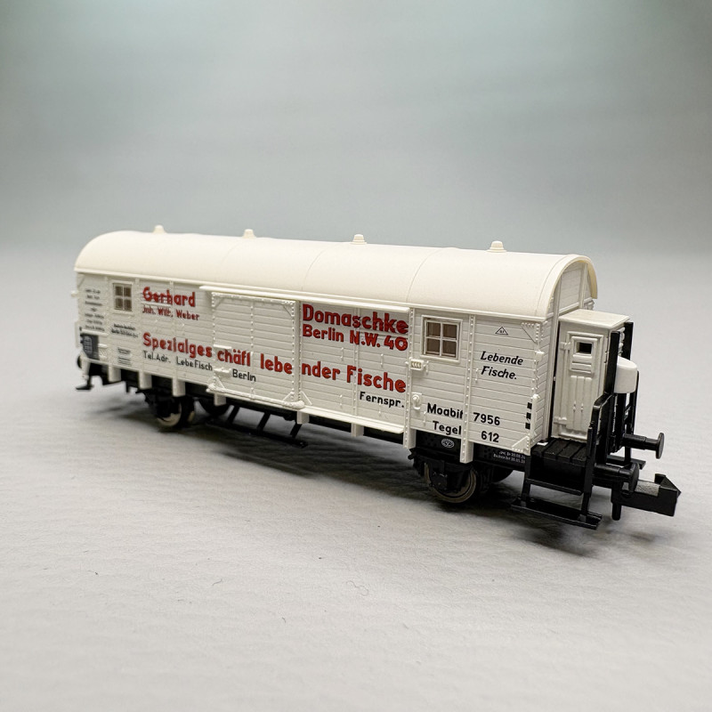 Coffret 3 wagons couverts spéciaux Poisson CO2 Vin DRG DRB, Ep. II - FLEISCHMANN 6660148 - N 1/160
