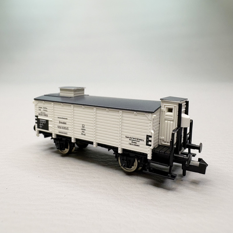 Coffret 3 wagons couverts spéciaux Poisson CO2 Vin DRG DRB, Ep. II - FLEISCHMANN 6660148 - N 1/160