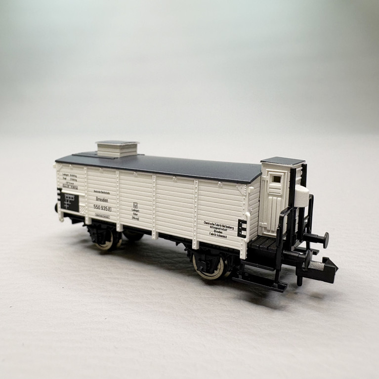 Coffret 3 wagons couverts spéciaux Poisson CO2 Vin DRG DRB, Ep. II - FLEISCHMANN 6660148 - N 1/160