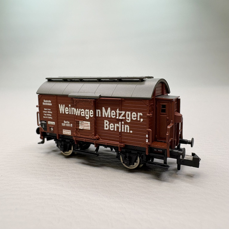 Coffret 3 wagons couverts spéciaux Poisson CO2 Vin DRG DRB, Ep. II - FLEISCHMANN 6660148 - N 1/160