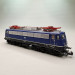 Locomotive électrique 110 318-3 Bügelfalte E 10.3 bleu cobalt DB, Ep. IV - MINITRIX 16268 - N 1/160