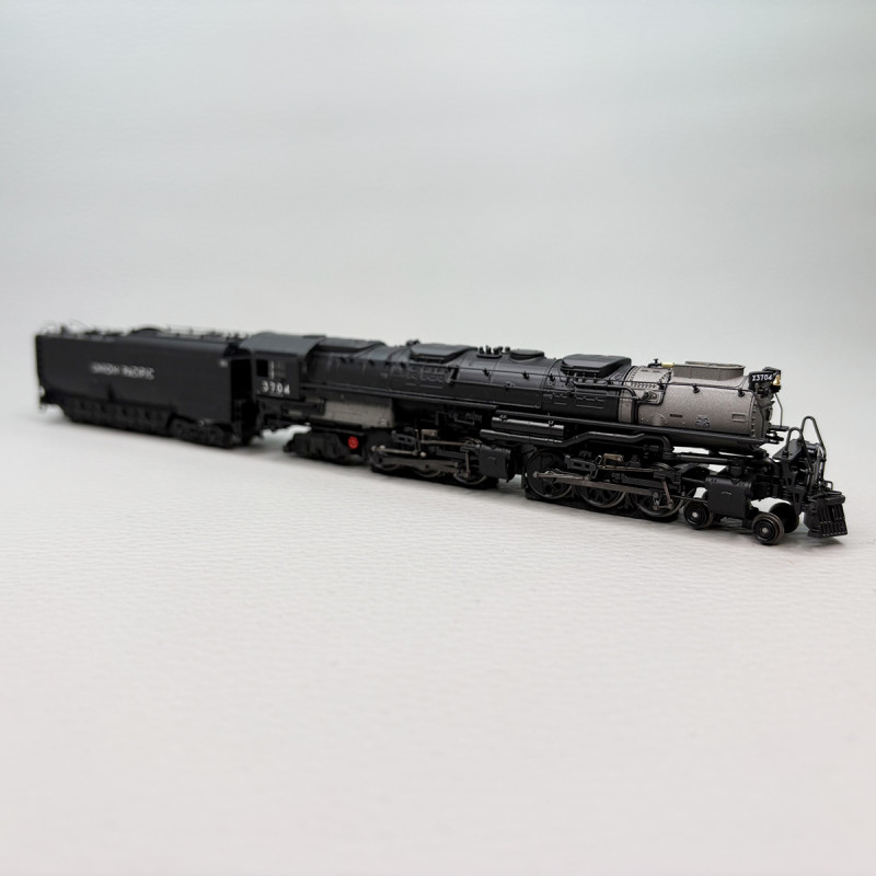 Locomotive à vapeur Challenger 3704 classe 3700 tender mazout Union Pacific, Ep. III - MINITRIX 16489 - N 1/160