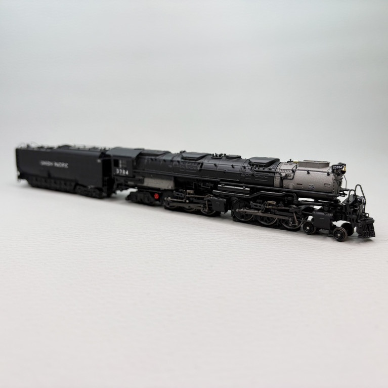Locomotive à vapeur Challenger 3704 classe 3700 tender mazout Union Pacific, Ep. III - MINITRIX 16489 - N 1/160